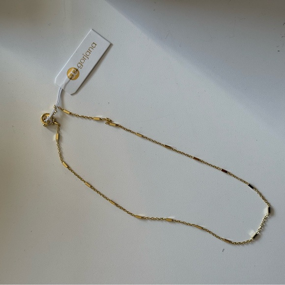 Gorjana Delicate Beaded Gold Necklace - Picture 7 of 13